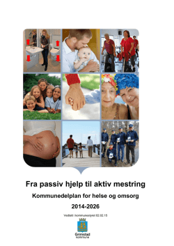 Kommunedelplan for helse og omsorg 2014-2026