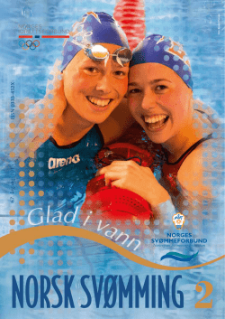 Norsk Svømming nr 2 - Norges Svømmeforbund