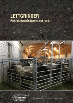 Last ned brosjyre på lettgrinder - Steinar Sørbøen Landbruksprodukter