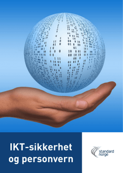 IKT-sikkerhet og personvern