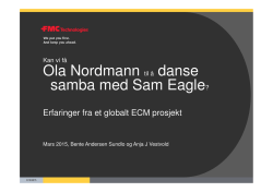 Kan vi få Ola Nordmann til å danse samba med Sam Eagle?