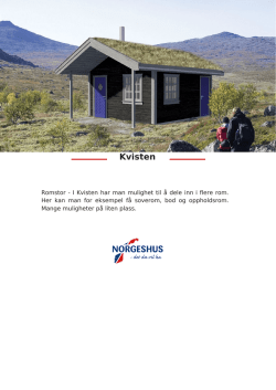 Kvisten - Norgeshus Forus