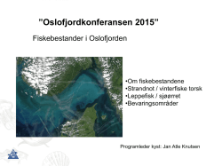 Jan Atle Knutsen Oslofjordkonferansen 2015