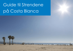 Guide til Strendene på Costa Blanca