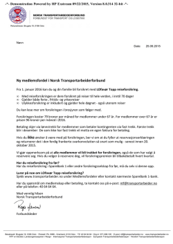 Trykk her for å lese brevet - Norsk Transportarbeiderforbund