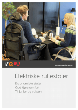 Elektriske rullestoler - Vermund Larsen