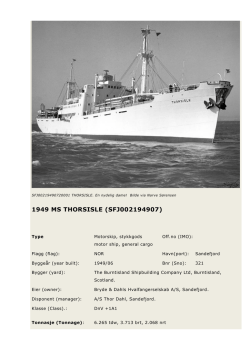1949 MS THORSISLE (SFJ002194907)