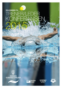 Deltakerhefte - Norges Svømmeforbund