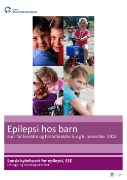 Epilepsi hos barn 2015