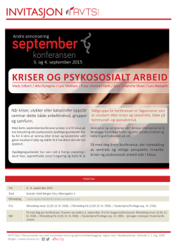 Septemberkonferansen2015_med program