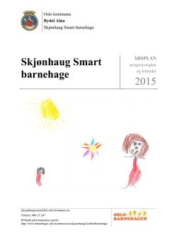 Skjønhaug Smart barnehage 2015