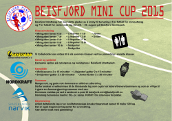 BEISFJORD MINI CUP 2015