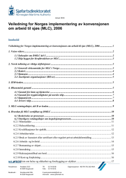 (MLC) pdf - Sjøfartsdirektoratet
