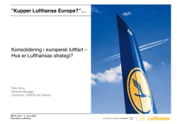 Kupper Lufthansa Europa?”…
