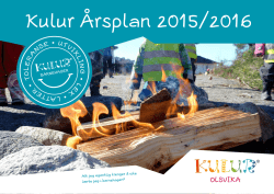 Kulur Årsplan 2015/2016