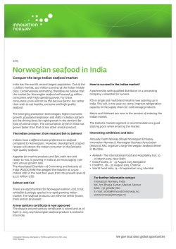 India Seafood 2015
