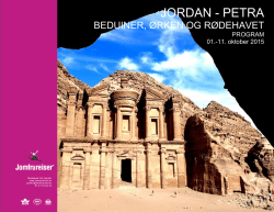 PDFprogram jordan beduiner kristi alfresen oktober