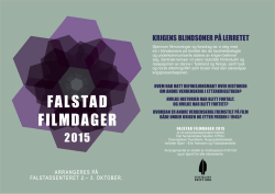 FALSTAD FILMDAGER