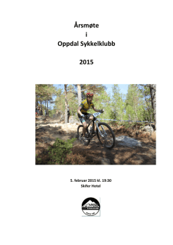 Årsmøtedokument OSK 2015