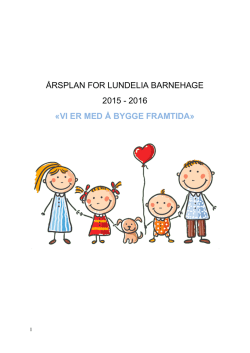 ARSPLAN FOR LUNDELIA BARNEHAGE 2015 2016 (1)