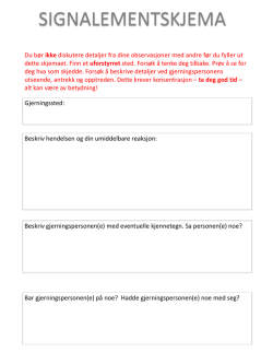 PDF Last ned - NHO Reiseliv