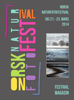 Last ned festivalmagasinet for 2014