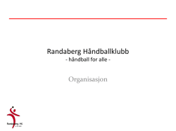 Rekruttere nye spillere - Randaberg Håndballklubb