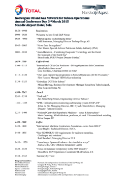 Conference program