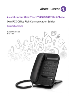 Premium DeskPhone 8002-8012 - Tele-Com