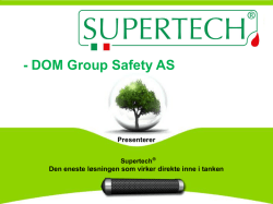 DOM Group Safety AS