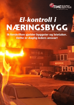 NæRINGSBYGG - Time Elektro