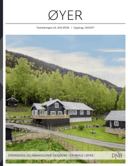 spennende og innholdsrik eiendom - en perle i øyer