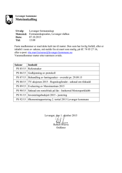 PDF - Levanger kommune