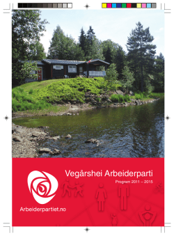 program 2015.p65 - Vegårshei kommune