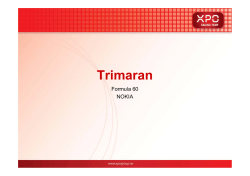 Formula 60 Trimaran