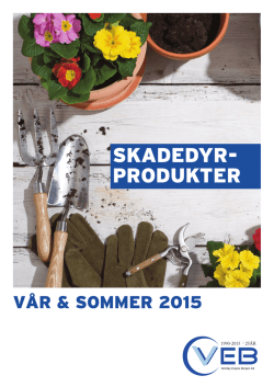 SKADEDYR- PRODUKTER - Verktøy Engros Bergen AS