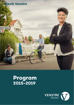 Program - Venstre