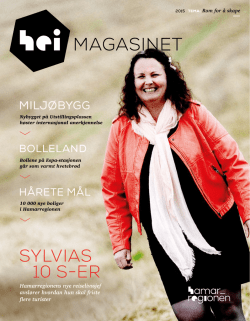 Hei-magasinet 1-2015 - Hamarregionen utvikling