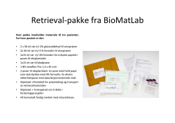 Retrieval-pakke fra BioMatLab_PJH.pptx