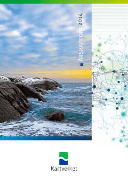 Kartverkets årsrapport 2014