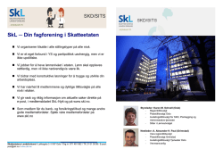 Brosjyre SkL SKD/SITS 2015 - SKL