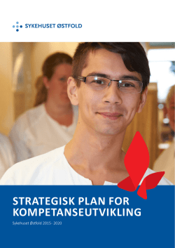 Sak 11-15 Vedlegg Strategisk plan for kompetanseutvikling i SØ