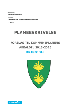 PLANBESKRIVELSE - Drangedal kommune