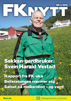 Sekken-gardbruker Svein Harald Vestad