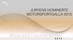 MSK nominerte 2015