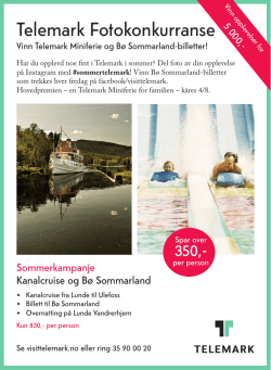 Telemark Fotokonkurranse
