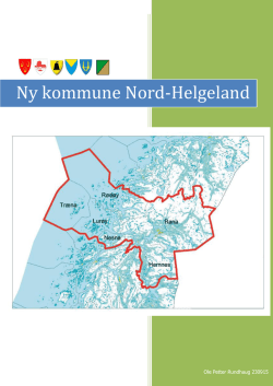 Ny kommune Nord-Helgeland