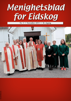 PDF, 2.62MB - Kirken i Eidskog