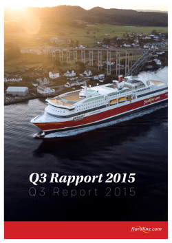 Q3 Rapport 2015