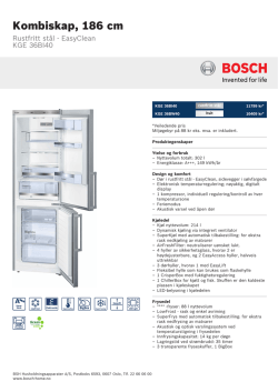 Bosch KGE 36BI40